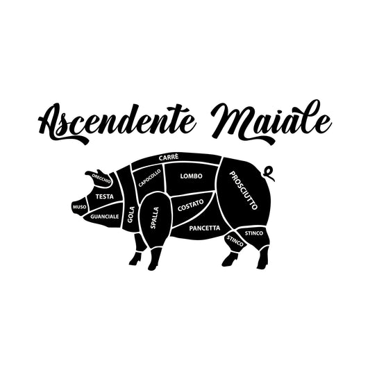 T-Shirt - Ascendente Maiale